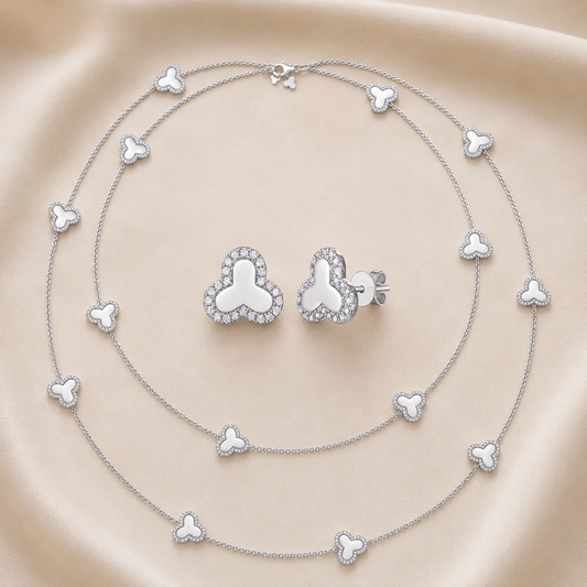 NEW: Prima Donna Set Necklace + Earrings