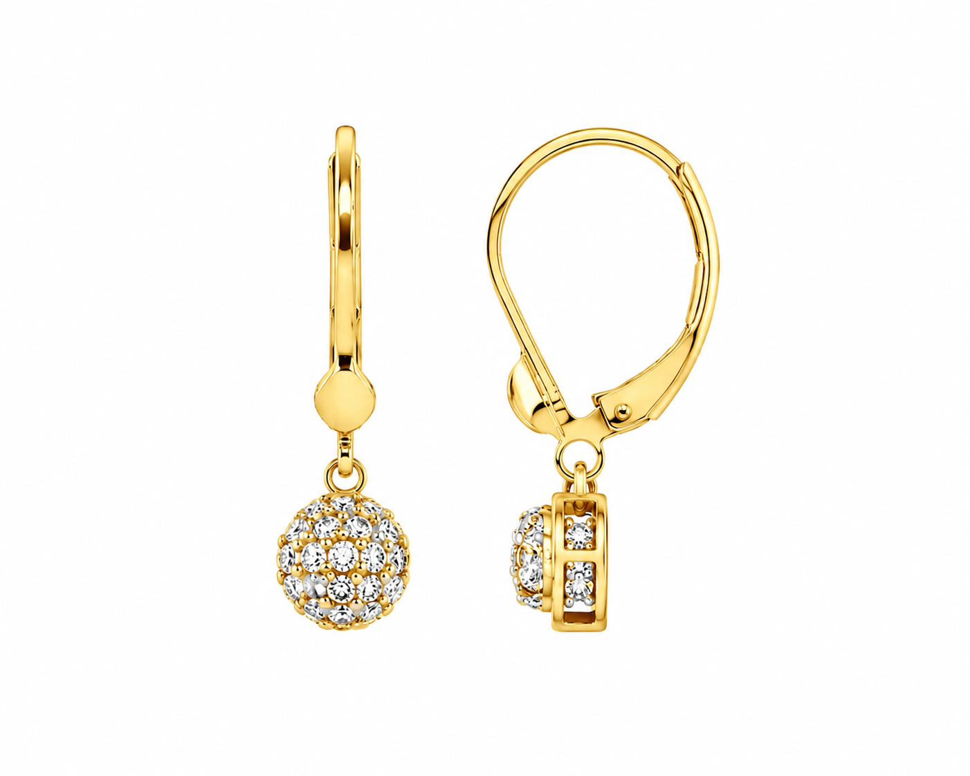 New: "CLIO" 0.50 ctw Diamond Dangle Earrings