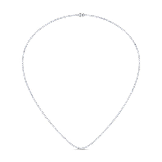 3.00 ctw Lab Grown Diamond Tennis Necklace - Gold
