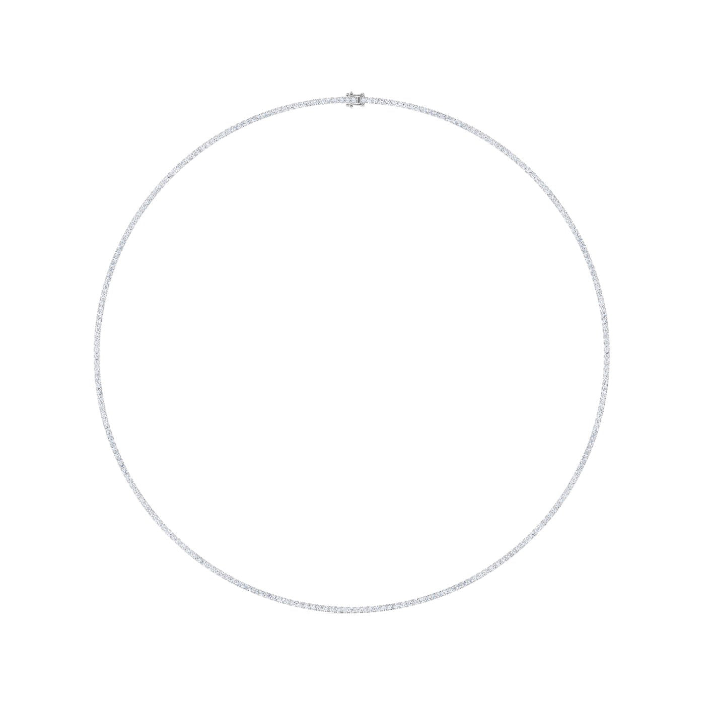 NEW! 3.00 ctw Lab Grown Diamond Tennis Necklace