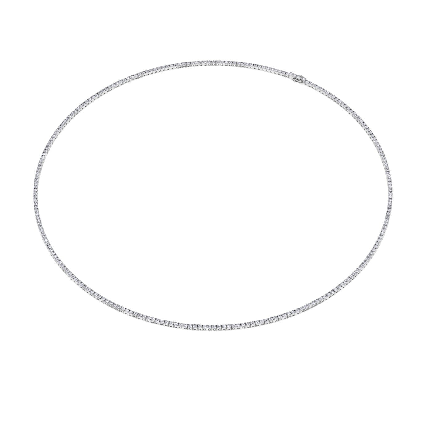 NEW! 3.00 ctw Lab Grown Diamond Tennis Necklace