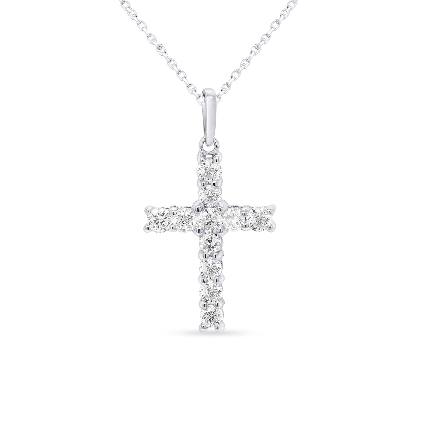"The Bella Cruz" Diamond Cross Pendant