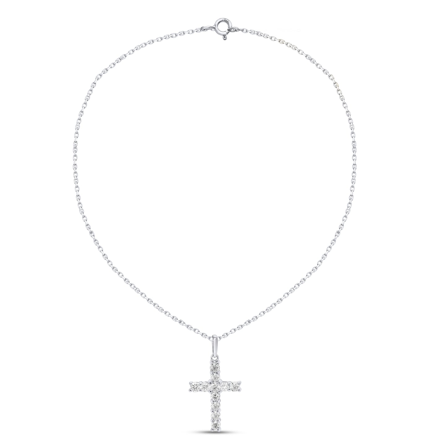 "The Bella Cruz" Diamond Cross Pendant