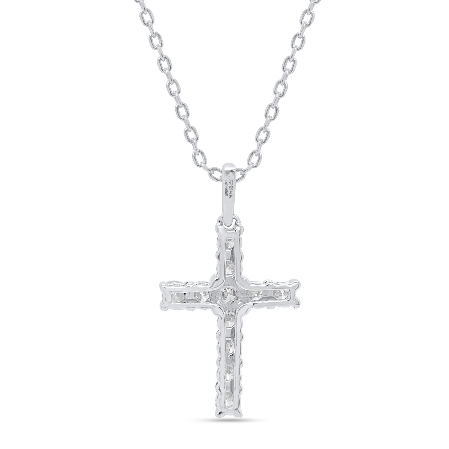 "The Bella Cruz" Diamond Cross Pendant