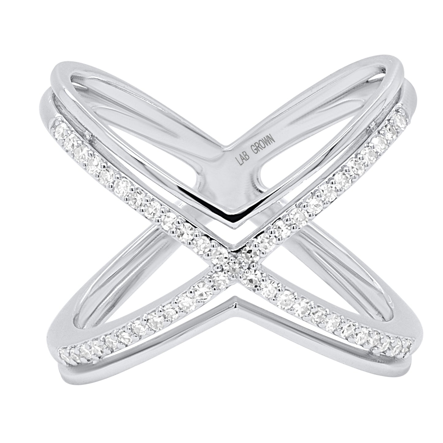 Diamond X Ring