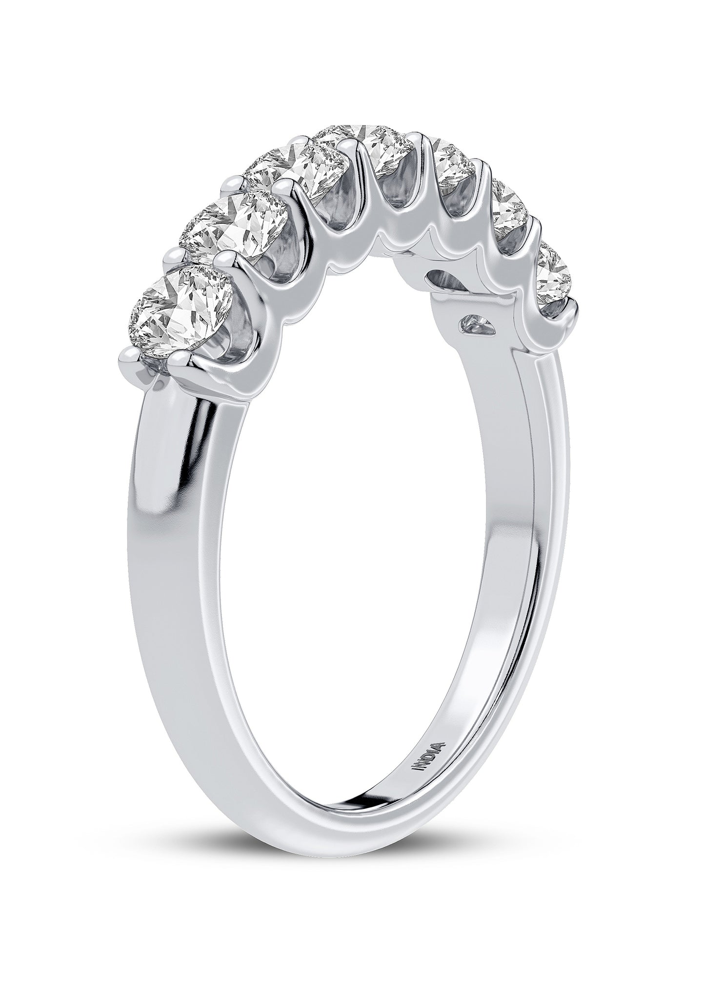 Seven Stone Lab Grown Diamond Band 1.00 ct