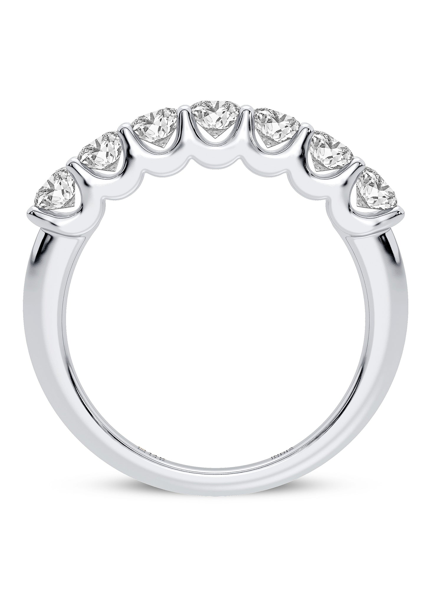 Seven Stone Lab Grown Diamond Band 1.00 ct