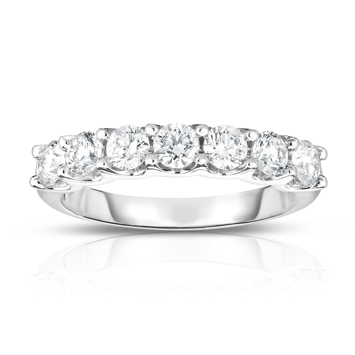 Seven Stone Lab Grown Diamond Band 1.00 ct