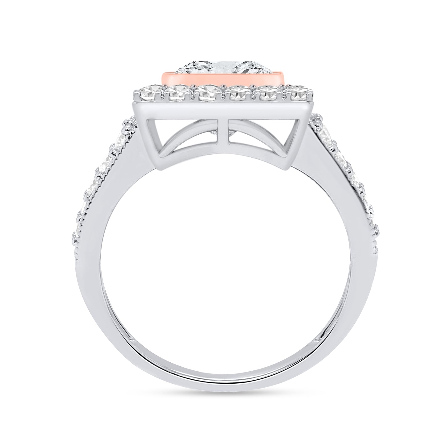 NEW: Blush Princess 2.75 ctw Lab Pink Damond Ring