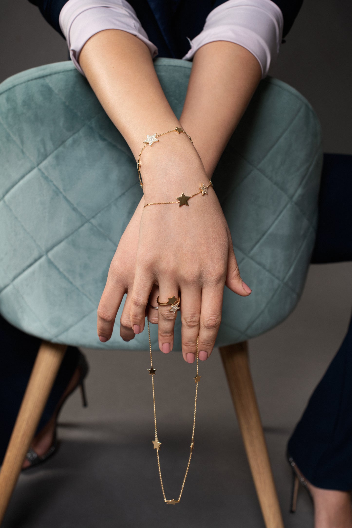 Lucky Stars Collection Lab Grown Diamond Bracelet