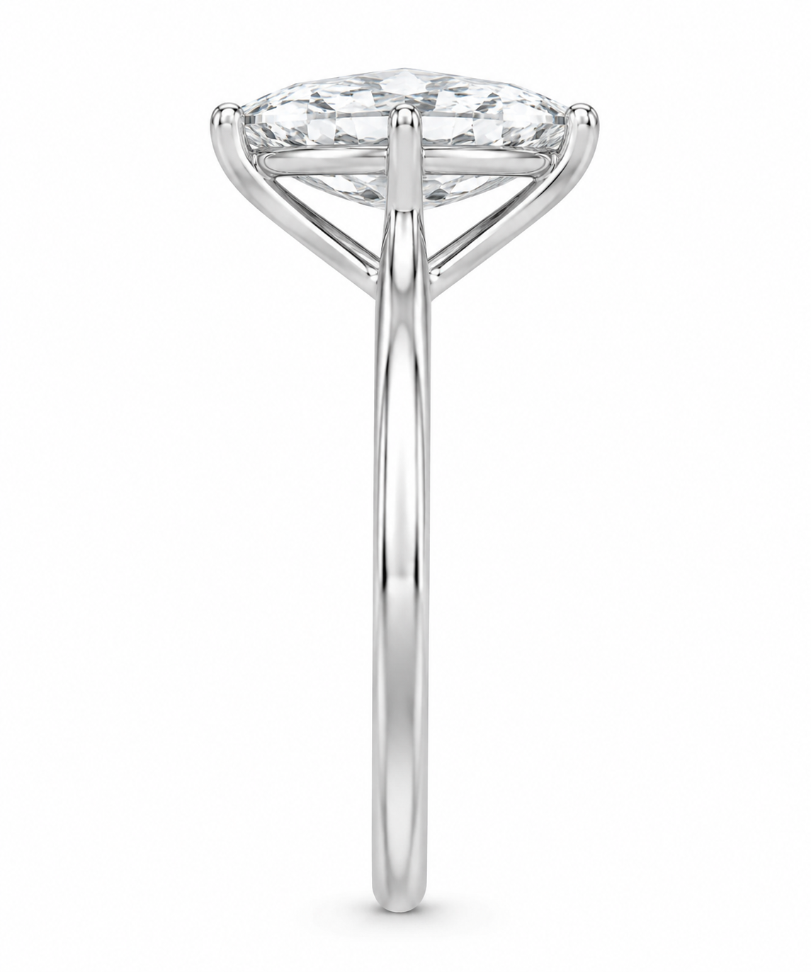 NEW: 3.00 ctw Marquise cut ring 14K gold