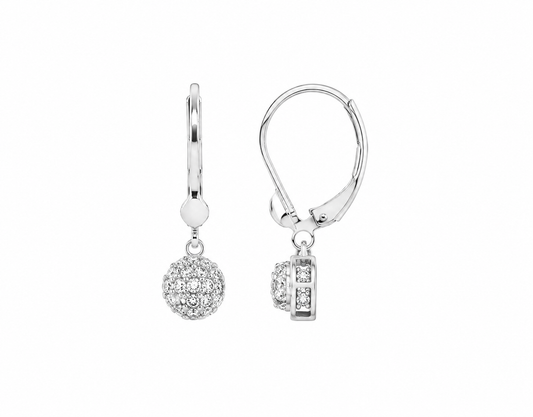 New: "CLIO" 0.50 ctw Diamond Dangle Earrings