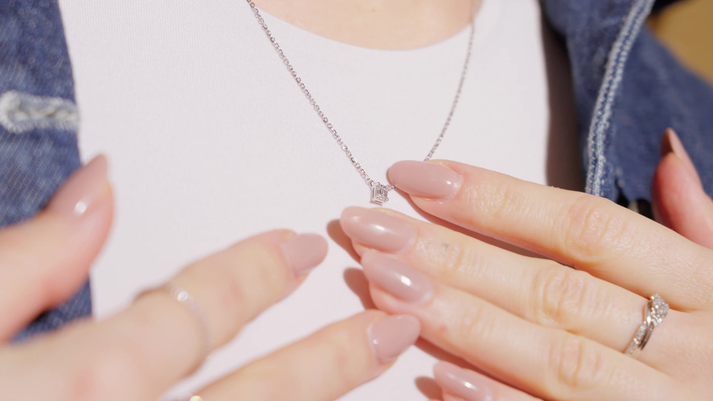 "The Empress" Diamond Pendant