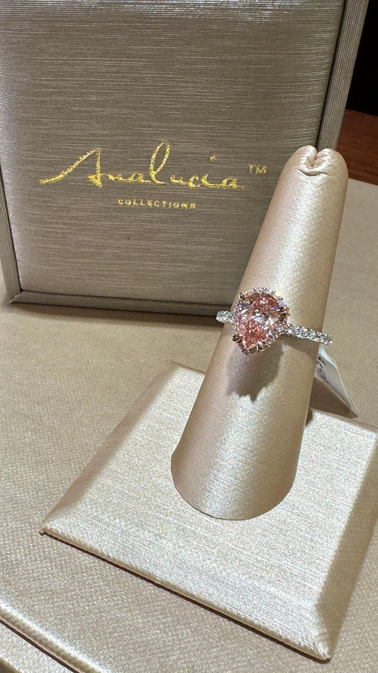 NEW: "The Muse" 2.25 ctw Fancy Lab Pink Diamond Ring