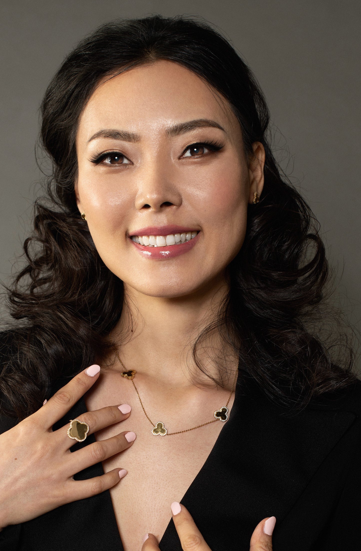Love Collection Lab Grown Diamond Station Necklace