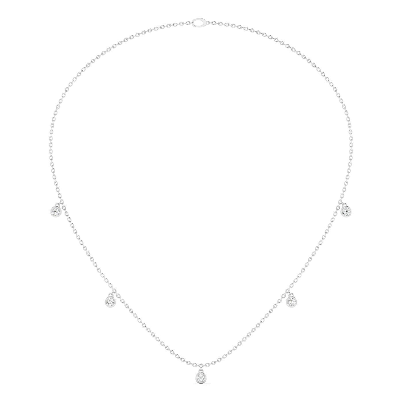 ALLURE Lab Grown Diamond Station Necklace