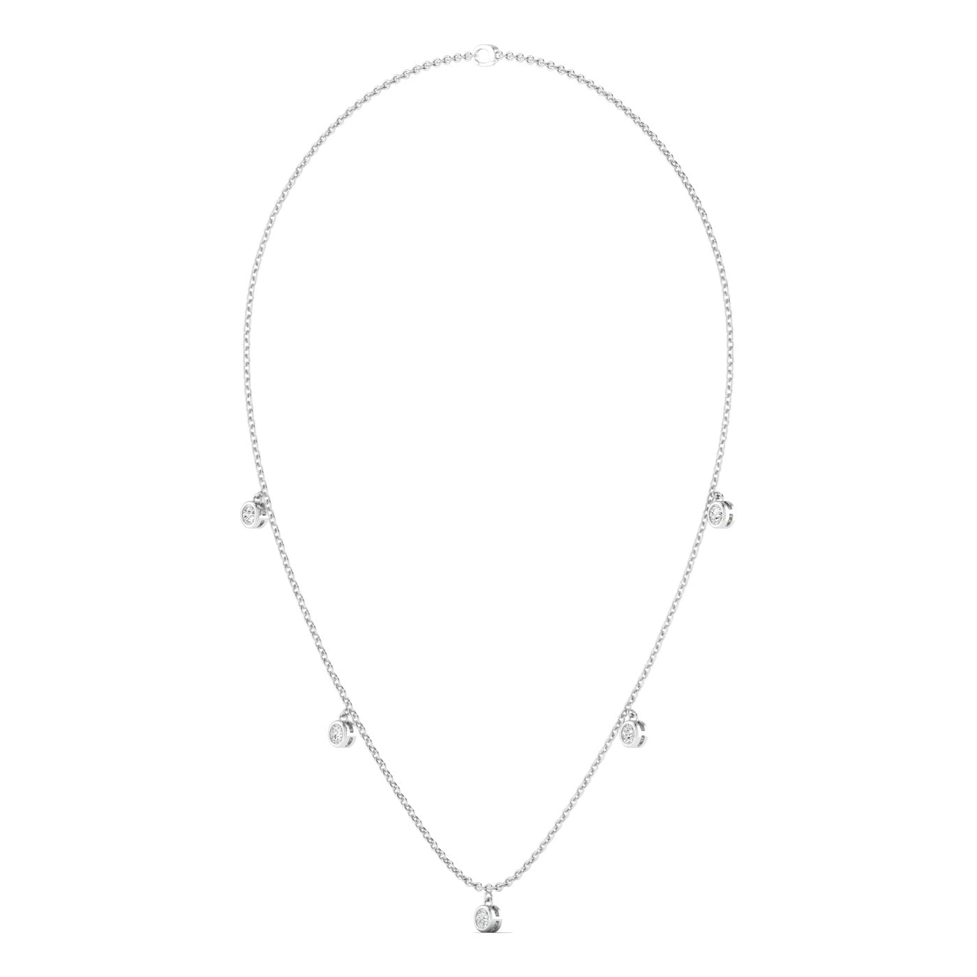 ALLURE Lab Grown Diamond Station Necklace