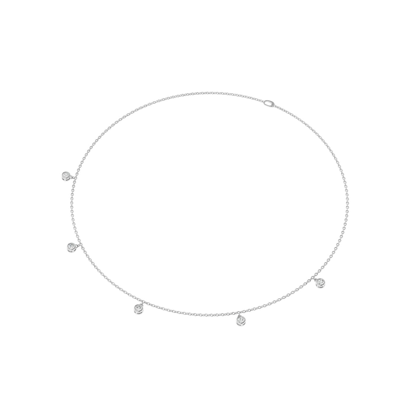 ALLURE Lab Grown Diamond Station Necklace