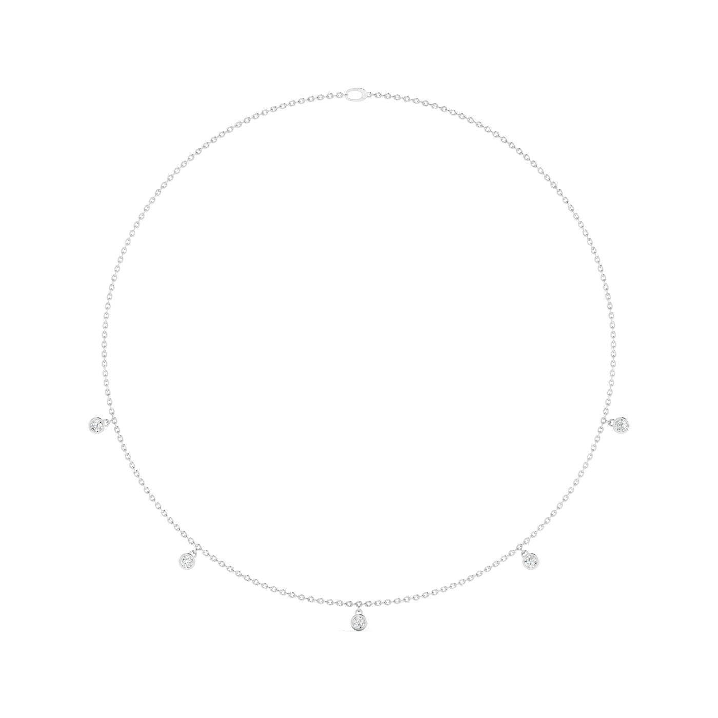 ALLURE Lab Grown Diamond Station Necklace