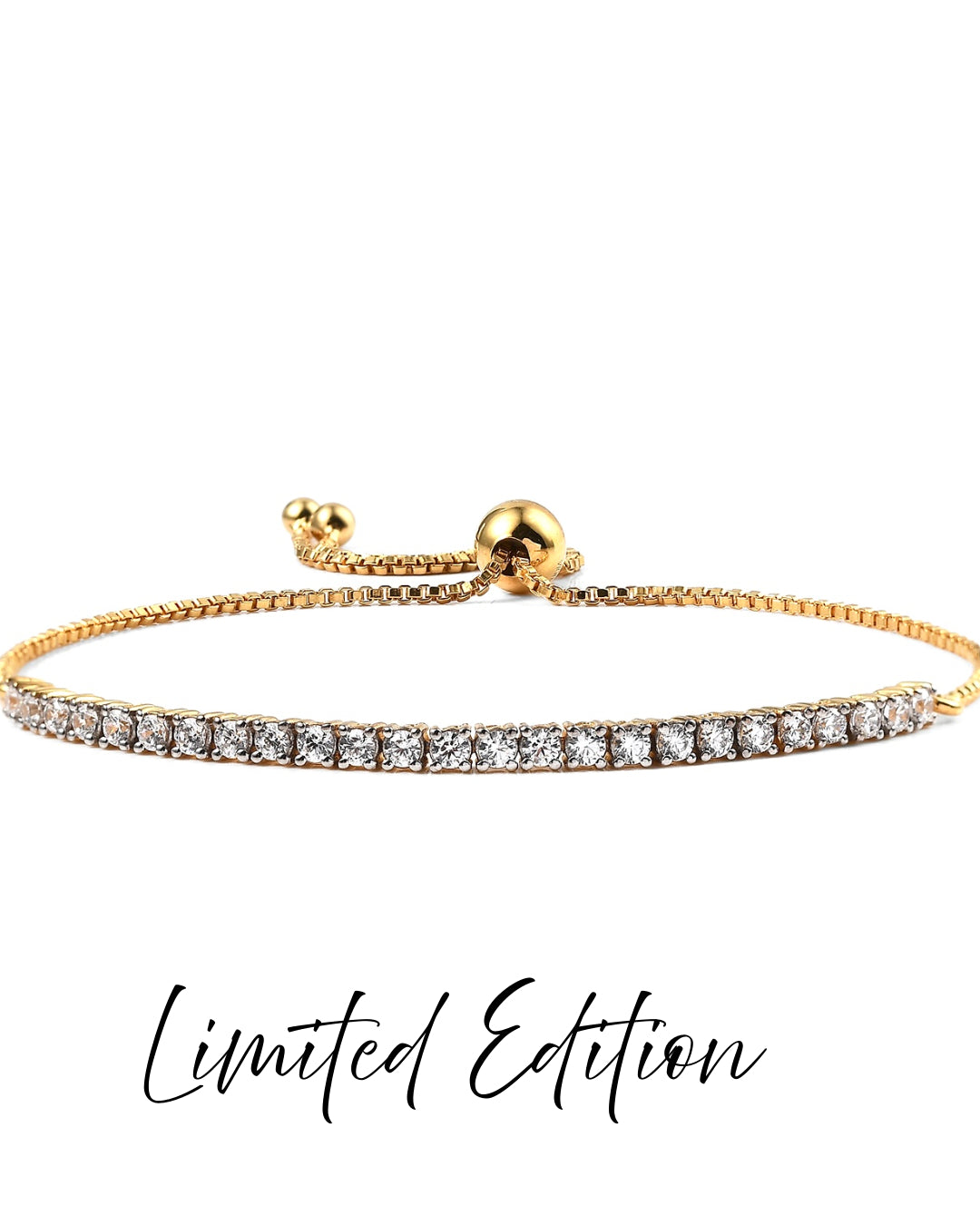 ⭕️ The Golden Dazzle Diamond Bracelet 1.00 ctw