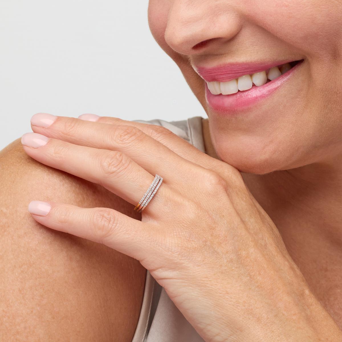 BUNDLE: Trinity Lab Grown Diamond Ring Set