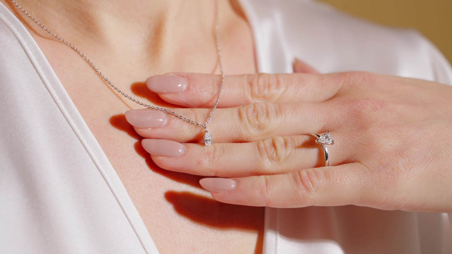 "The Duchess" Diamond Pendant