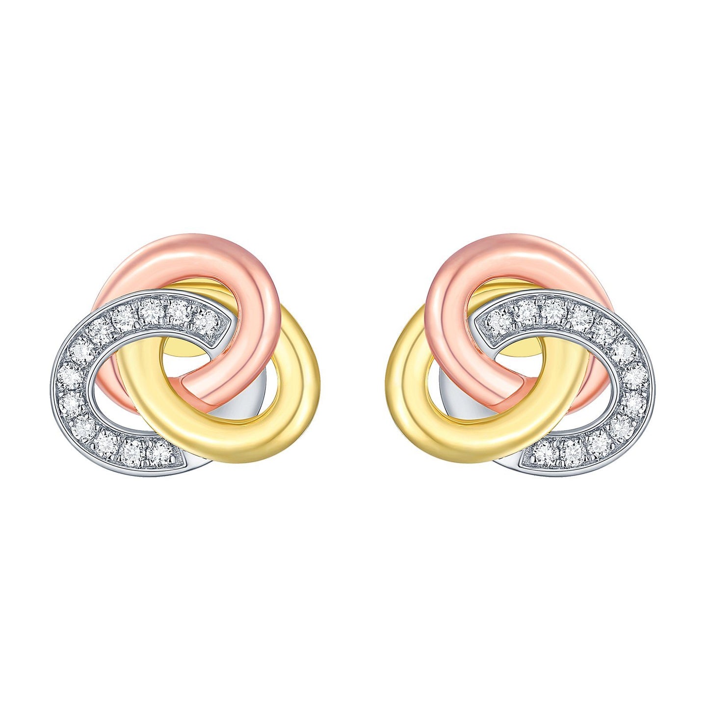 Limitless Collection Lab Grown Diamond Stud earrings Analucia Beltran Diamonds