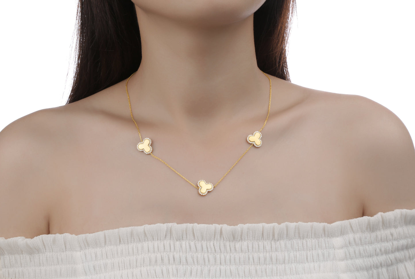 Love Collection Lab Grown Diamond Station necklace Necklace Analucia Beltran Diamonds