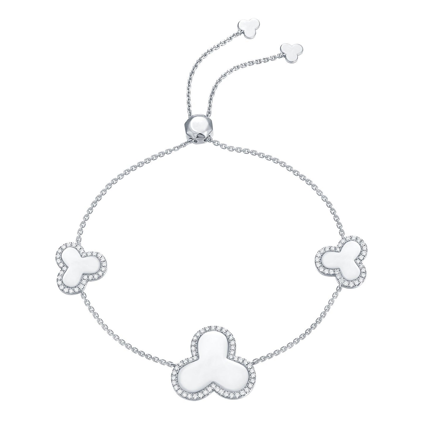 Love Collection Lab Grown Diamonds Bracelet Bracelet Analucia Beltran Diamonds Rhodium plated