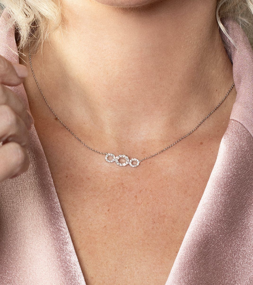 Spirit Collection Lab Grown Diamond Necklace Necklace Analucia Beltran Diamonds