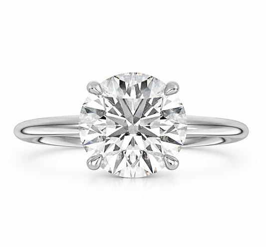 NEW: 14Kt Engagement Ring Solitaire Ring 2.00 ctw