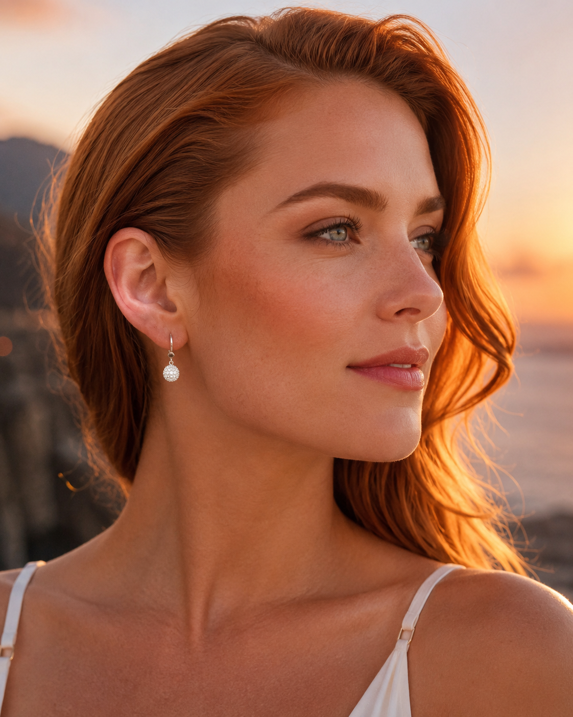 New: "CLIO" 0.50 ctw Diamond Dangle Earrings