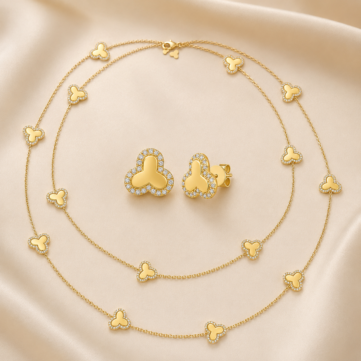 NEW: Prima Donna Set Necklace + Earrings