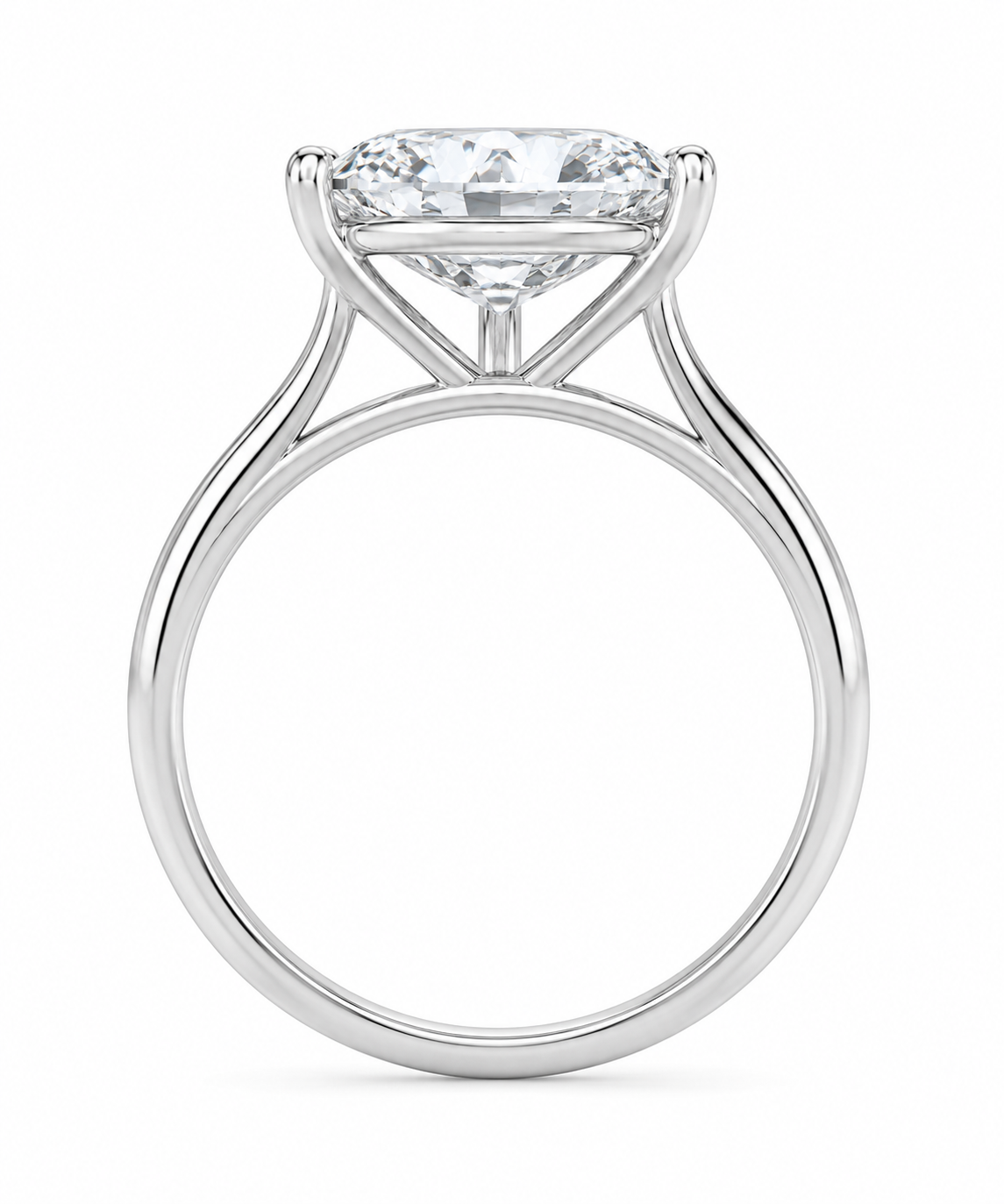 NEW: 2.00 Cushion cut ring 14K gold