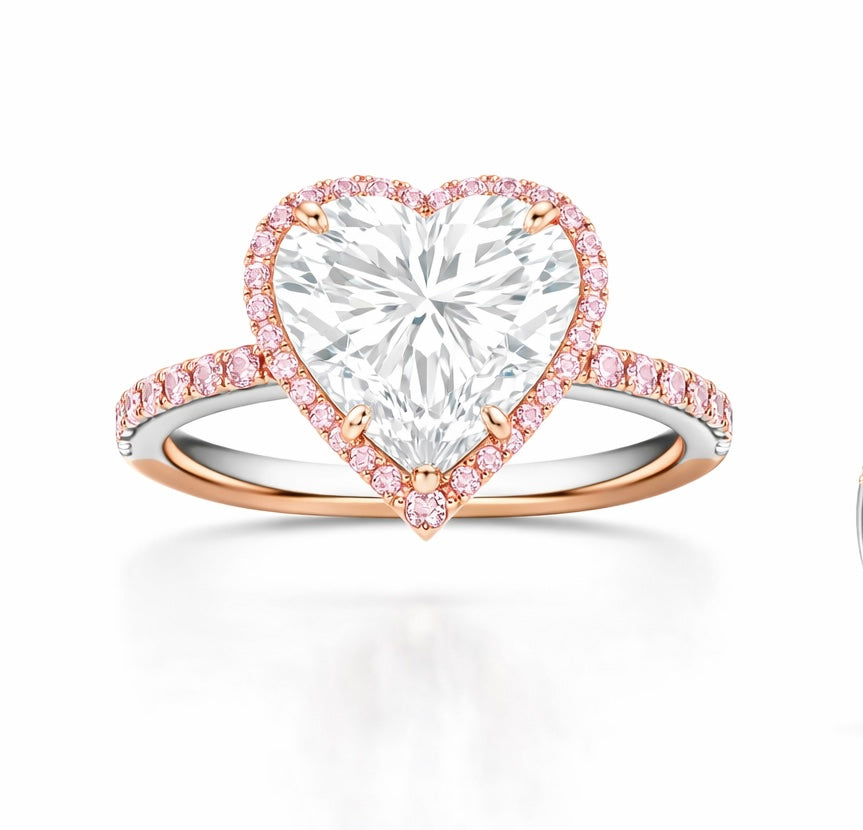 The Queen of Hearts 5.50 ctw Fancy Heart shape ring