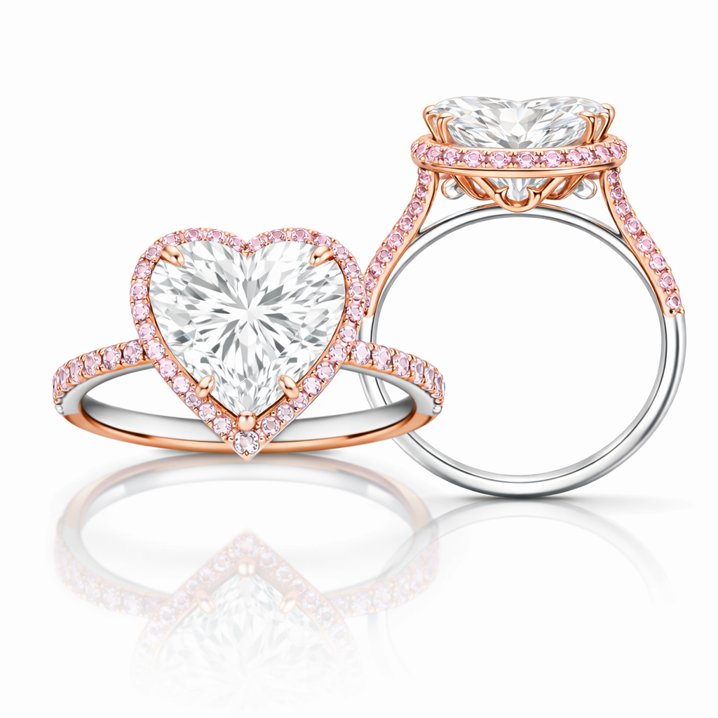 The Queen of Hearts 5.50 ctw Fancy Heart shape ring