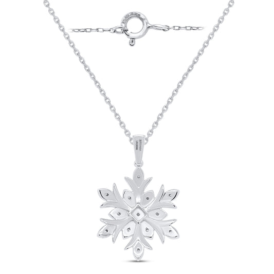 NEW: Snow Queen diamond pendant
