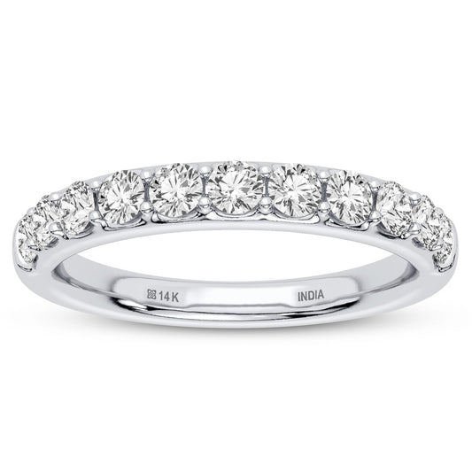 Diamond Half Eternity Band 0.50ct