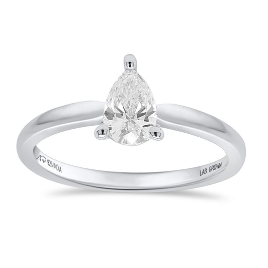 "Duchess" Fancy Pear Shape Cut Solitaire Diamond