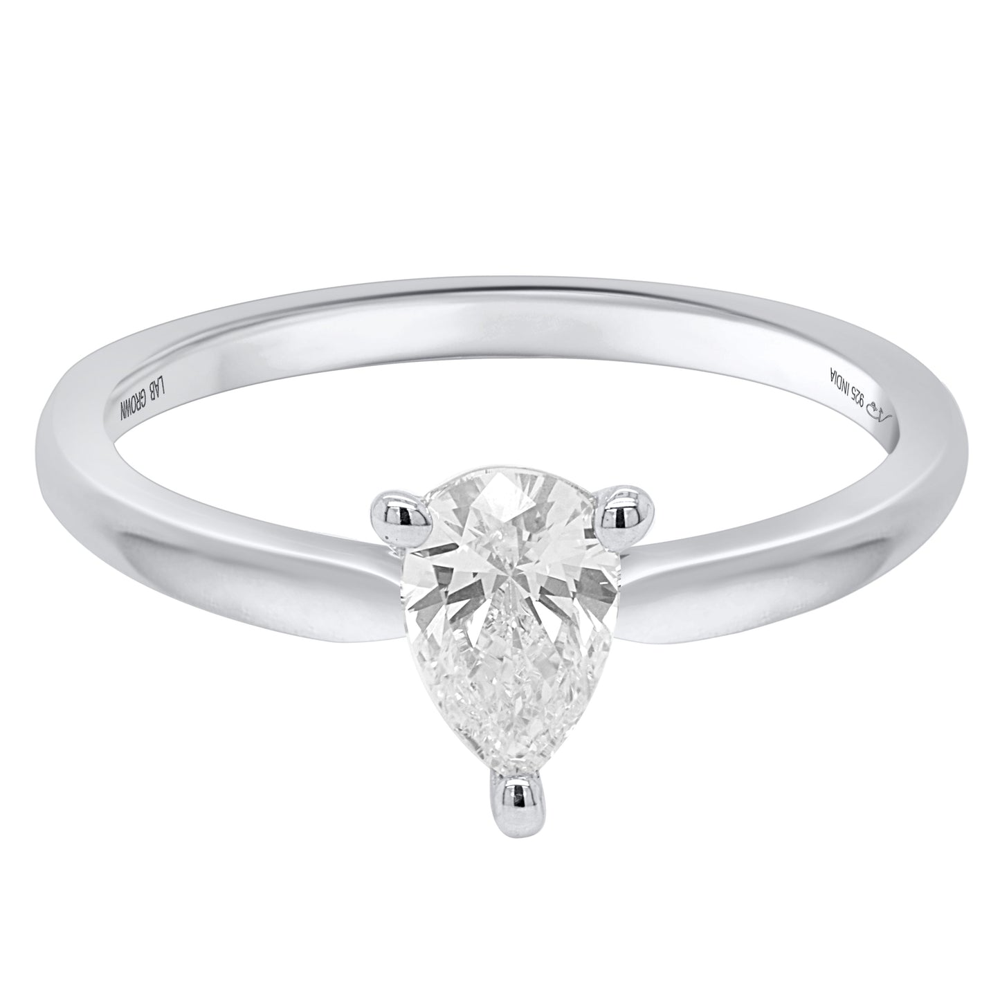 Fancy Pear Shape Cut Solitaire Diamond