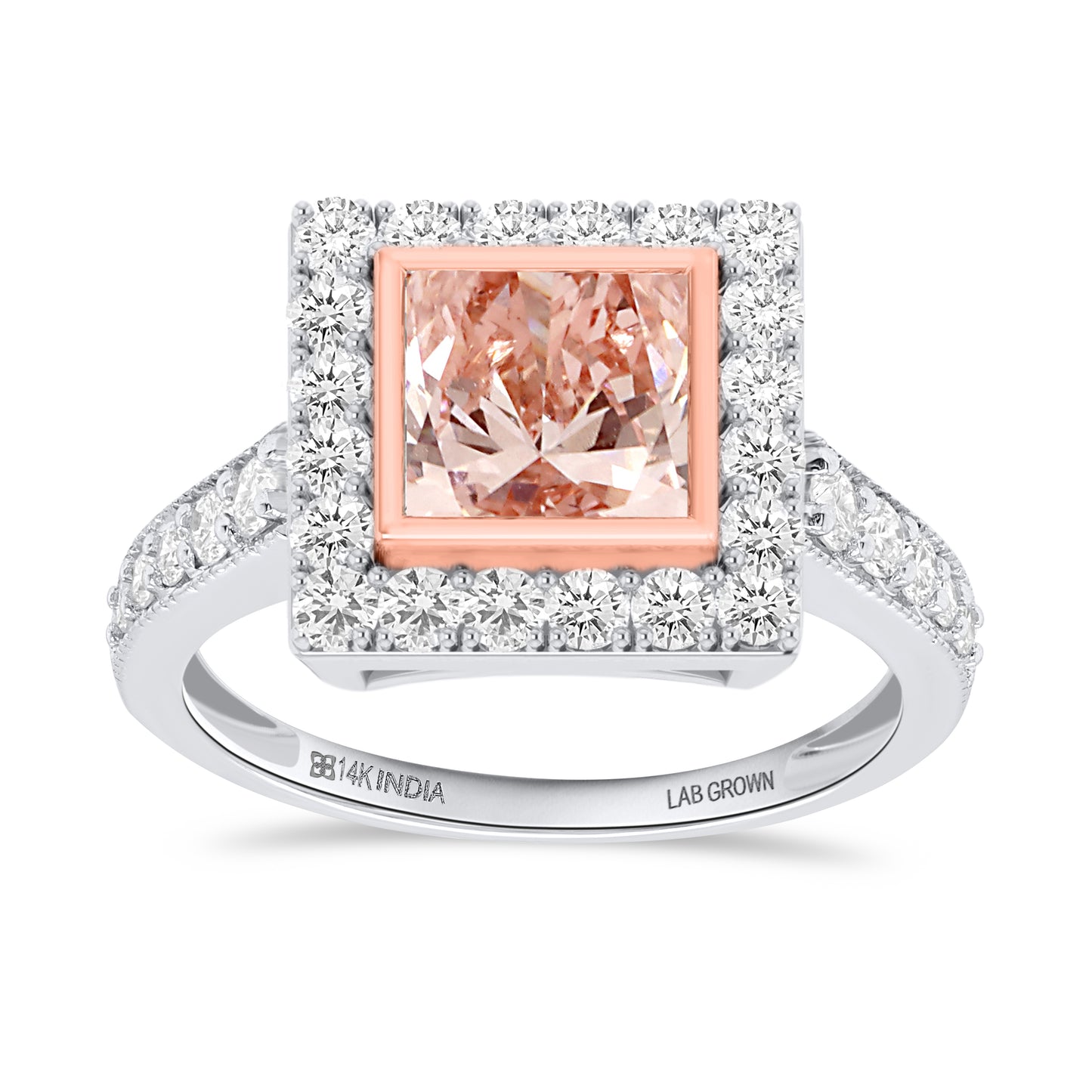 NEW: Blush Princess 2.75 ctw Lab Pink Damond Ring