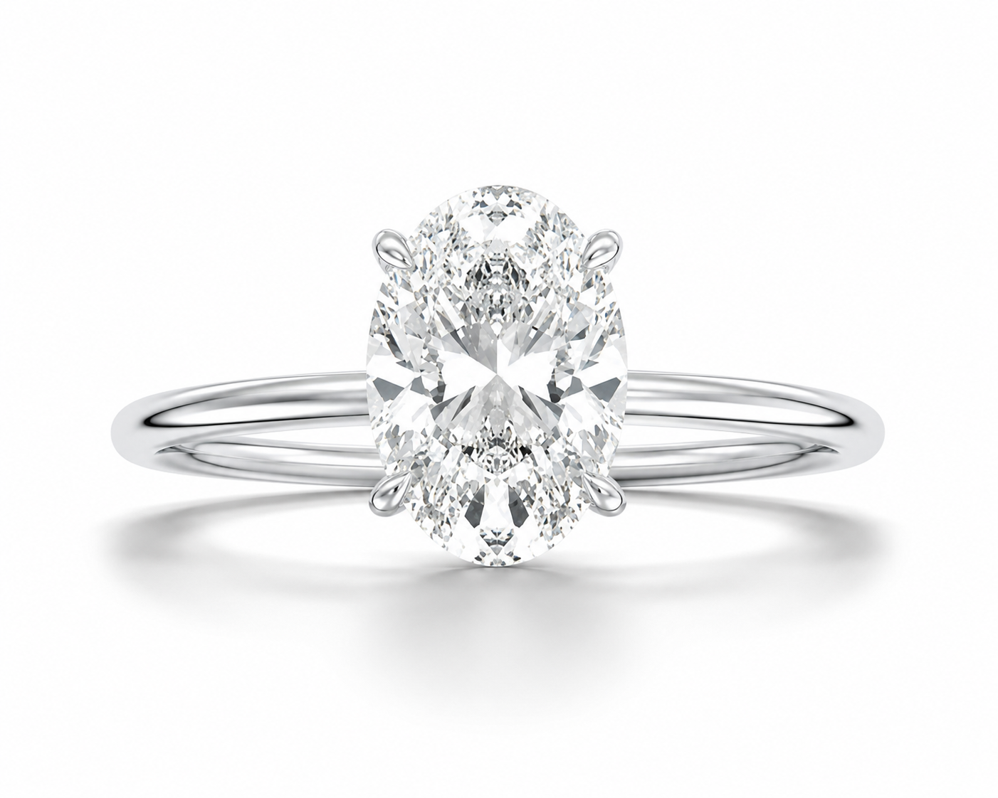 NEW:  Engagement Ring 2.00 ctw Oval Cut 14K gold