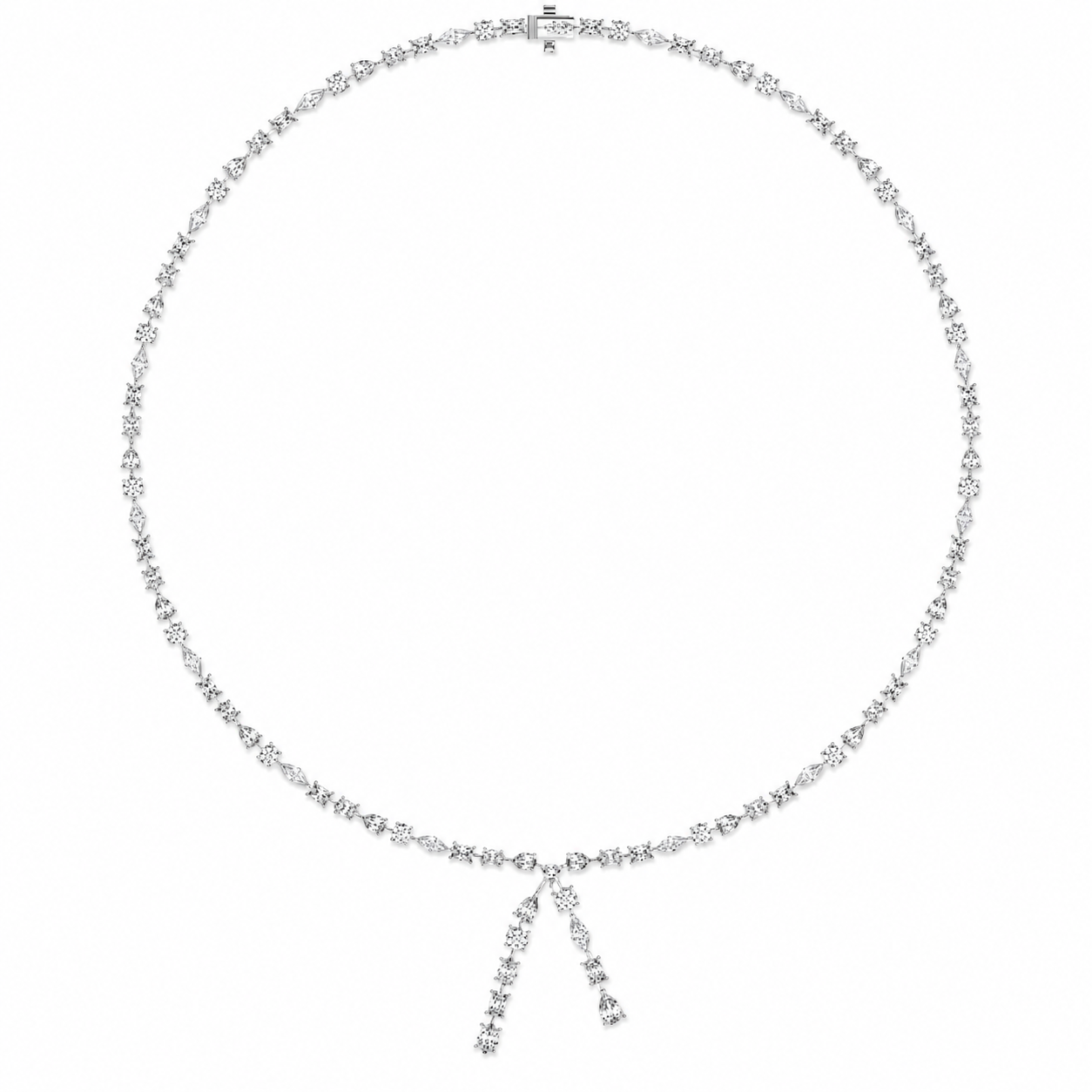 NEW: Your Majesty  5.00 ctw Diamond Necklace 14K