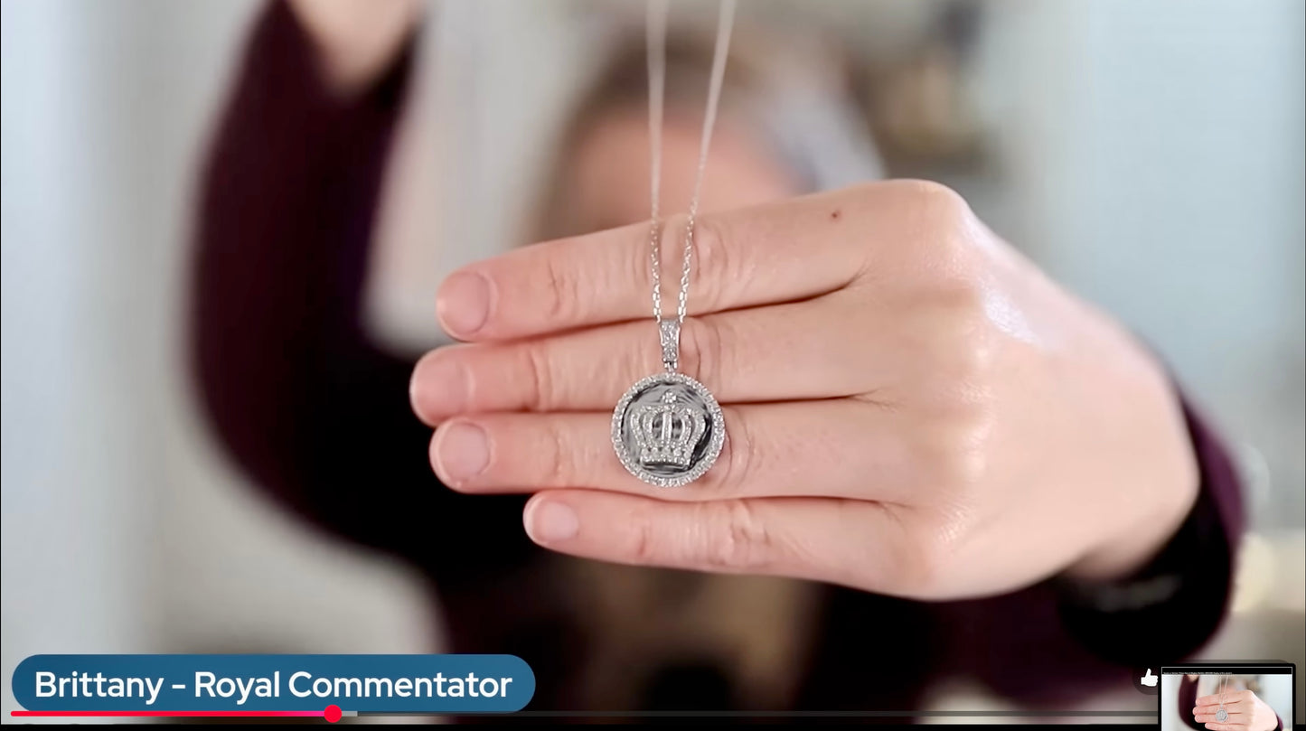 Royal News Network 200K Diamond Pendant