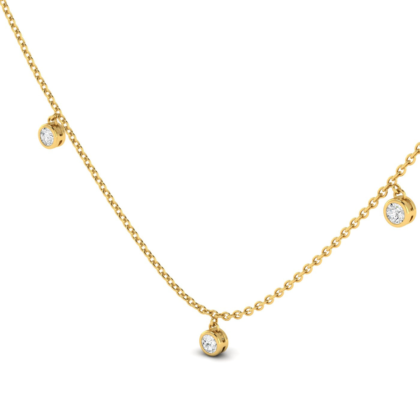 ALLURE Lab Grown Diamond Station Necklace