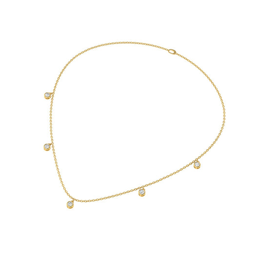 ALLURE Lab Grown Diamond Station Necklace