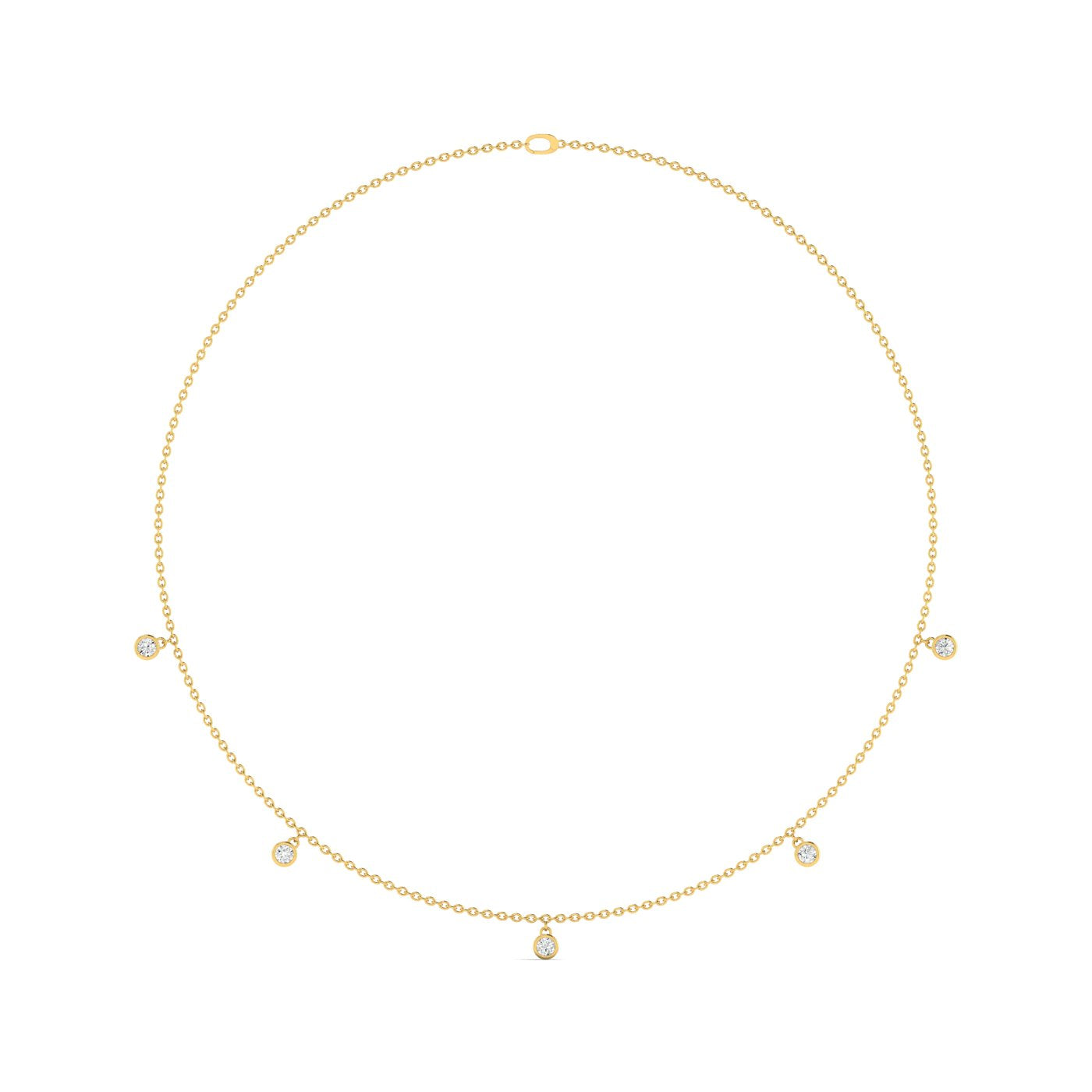 ALLURE Lab Grown Diamond Station Necklace