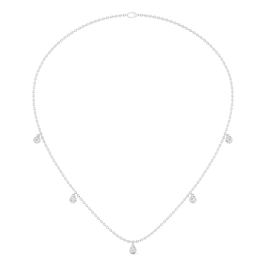ALLURE Lab Grown Diamond Station Necklace