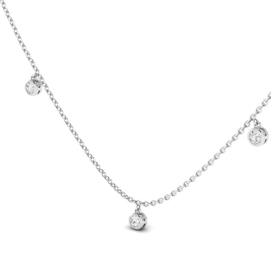 ALLURE Lab Grown Diamond Station Necklace