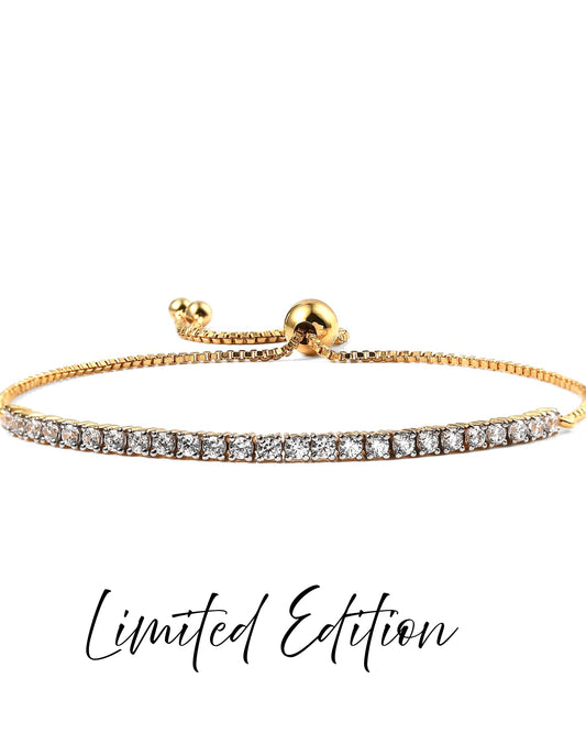 LIMITED EDITION: The Golden Dazzle Diamond Bracelet